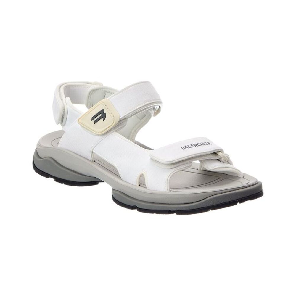 Balenciaga Tourist Sandal, White